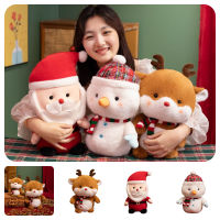 Doll Elk Santa Christmas Claus Snowman Plush Toy Christmas Gifts Decoration