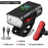 ✠✸ Rechargeable Bike Front Bicycle Lights Front Back Rear Taillight MTB Road Bike Headlight Bicycle Accessories Cycling Equipment