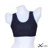 CW-X Sport Bra บราสวมหัว รุ่น IC4148 สีกรมท่า (KO)