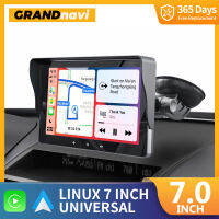 Grandnavi Auto CarPlay Universal 7นิ้วรถวิทยุไร้สาย Android Bluetooth Touch Screen สำหรับ VW Nissan Toyota