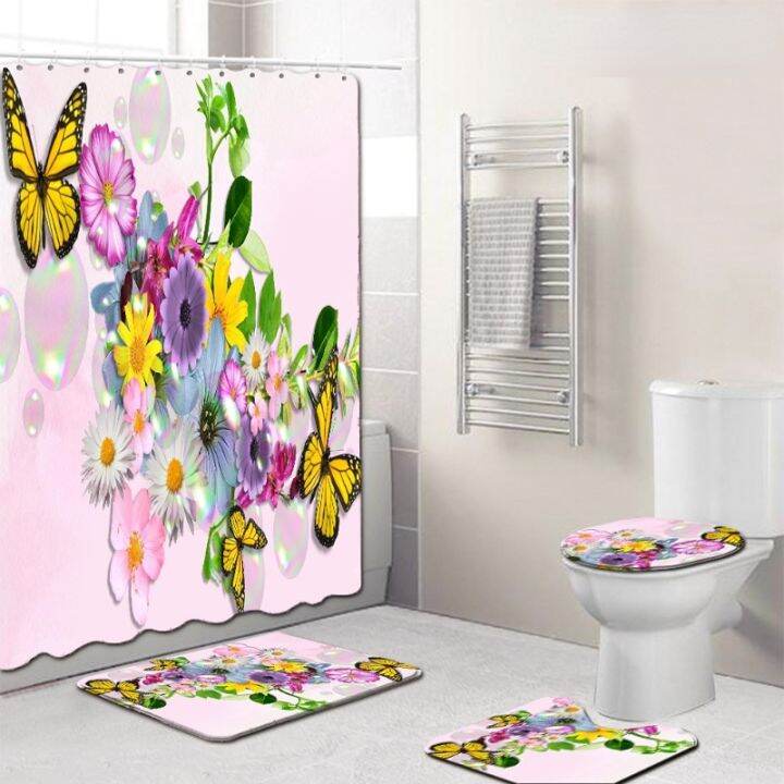 cw-print-shower-curtain-4-piece-cover-toilet-set