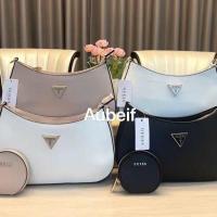 GUESS European and American fashion style mother-in-law armpit bag casual atmosphere French crescent bag one-shoulder Messenger womens bag large capacity