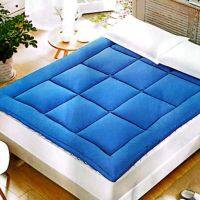 ท้อปเปอร์ เบาะรองที่นอน แผ่นรองเตียงนอน  (Bed Topper ) ขนาด6 ฟุต( 195 x 220x5 CM.) สีพื้น