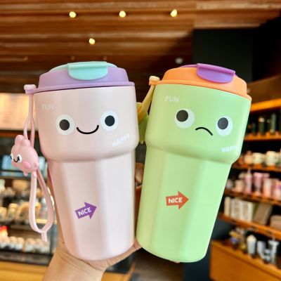 304 Water Cups Trendy Water Cup coffee Cup womens Cup High-value Water Cup 304 Water Cups stainless Steel Water Cup net Red Cup student Cup portable Cup mug