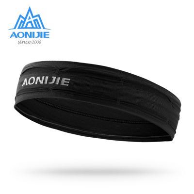 【cw】 AONIJIE Workout Headband Non slip Sweatband Wrist Band Soft Stretchy BandanaCrossfit YogaRunning E4086 ！