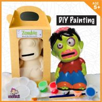 DIY Zombie Money Bank Painting Kit, Halloween Craft, Halloween decoration, Kids DIY, Kids Crafts, Kids arts and crafts, Kids craft Kit, DIY kit kids, Crafts for Kids, Halloween