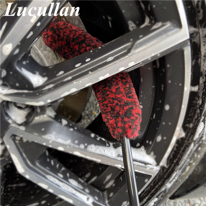 lucullan-wheel-woolie-car-detailing-brush-adjustable-43cm-cleans-wheel-rim-chrome-brake-dust-from-barrels-amp-hard-to-reach-areas