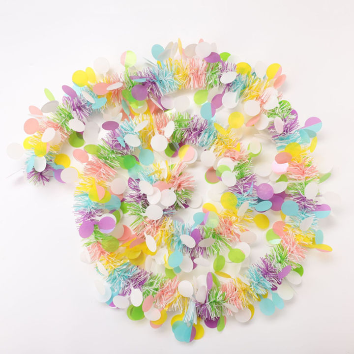 decoration-supplie-gift-birthday-home-hanging-ornament-tinsel-wreath-easter-garlands