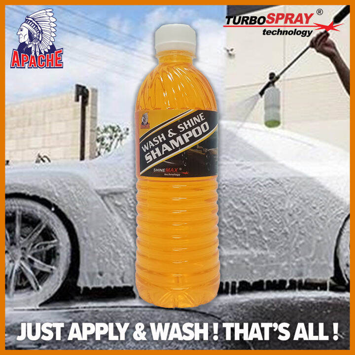 【BUATAN MALAYSIA】APACHE ShineMAX® 500ML High Pressure Water Jet Cleaner
