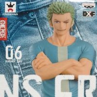 Zoro ของแท้ JP แมวทอง - Jeans Freak Banpresto [โมเดลวันพีช]