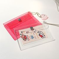 Fashion Men Credit Card Bag Transparent Waterproof Pvc Women Card Case Business Card Holder Id Card Mini Wallet Girls Coin Purse Card Holders