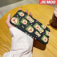 JIUMOO เคสปลอกสำหรับ Samsung J6บวก2018 J6ลายการ์ตูนหมูน่ารักดั้งเดิมเคสโทรศัพท์ลายขอบซิลิโคนเหลวนิ่มแบบดั้งเดิมเคสป้องกันกล้องคลุมทั้งหมดเลนส์เคสฝาครอบเคสนิ่ม