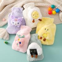 【CW】 250ML Hot Bottle Cartoon Dog Kawaii Pattern Thick Hand Warmer Feet bouillotte