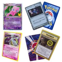 25th Anniversary Pokemon Cards Mew Pokemon Celebrations Golden Mew - Pokemon Flash - Aliexpress