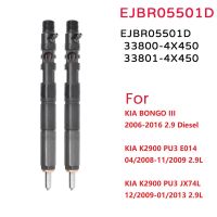 2X New Diesel Fuel Injector Nozzle EJBR05501D 33800-4X450 33801-4X450 Parts Accessories for Delphi Hyundai / KIA BONGO K2900 2.9L