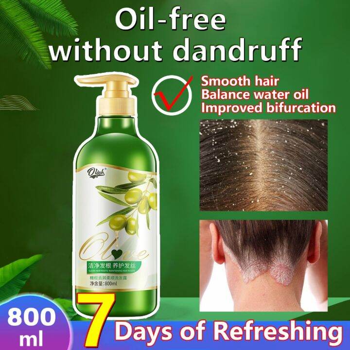 Refreshing dandrufffree anti dandruff shampoo 800ml for scalp itching