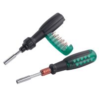 【CW】 10in1 Screwdriver Set Phillips/Slotted/Torx Ratchet Bits Adjustable Appliances Repair Hand Tools 1pc