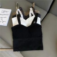 สินค้าพร้อมส่งจากไทย?LoveIs Bra? (N610) เสื้อสายเดี่ยวแฟชั่น ปรับสายได้ ฟองน้ำในตัว