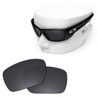 OOWLIT Polarized Replacement Of Black Dark Grey For-Oakley Fuel Cell Sunglasses