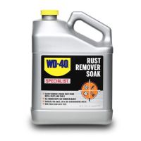 CAS น้ำยาทำความสะอาด WD-40 SPECIALIST น้ำยากำจัดสนิม (Rust Remover Soak) ขนาด 3.785 ลิตร (1 แกลลอน) ใช้กำจัดสนิมออกจากผิวโลหะโดยการแช่/จุ่ม ก น้ำยาฆ่าเชื้อ