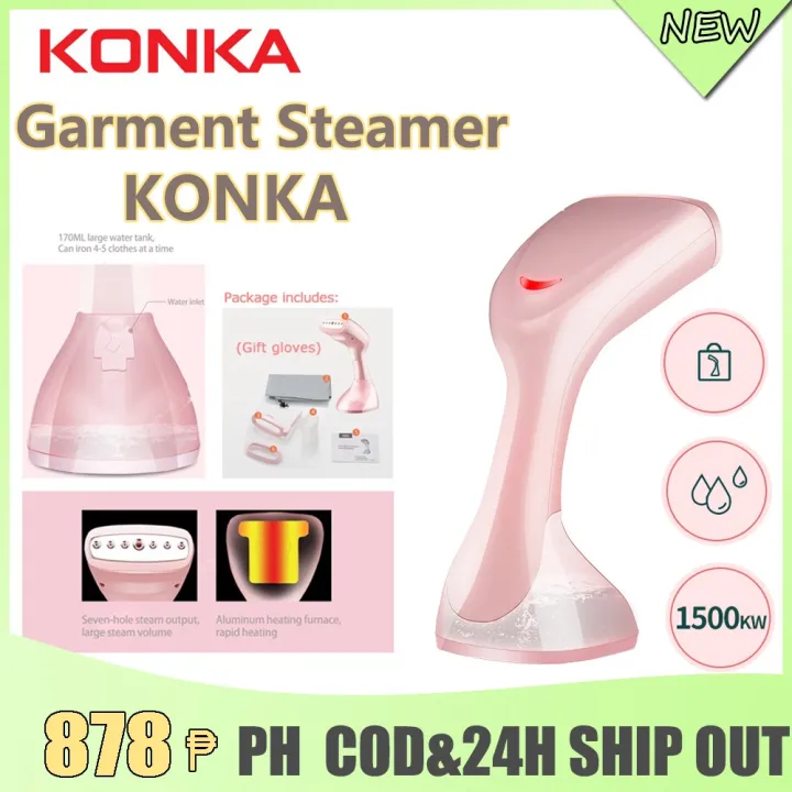 KONKA Steam Iron Portable Garment Steamer Handheld Garment Ironing