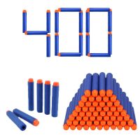 100PCS Bullets Soft Hollow Hole Head 7.2cm For Nerf Refill Darts Toy Gun Bullets Kid Gift Toy Gun Accessories