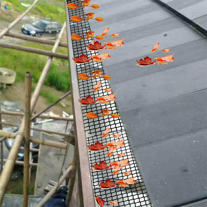 Gutter Downspout Protectors Weather Resistant Protective Net for Home
