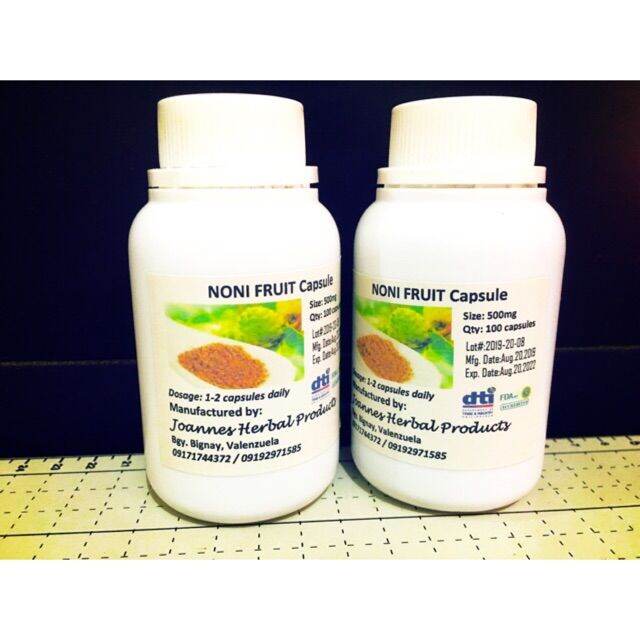 noni fruit capsules 500mg 100 capsules Lazada PH