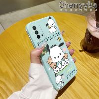 Chenyyka เคสสำหรับ Xiaomi MI Redmi 9T Redmi 9 Power เคสลาย Pochacco Pochacco บางสร้างสรรค์เคสโทรศัพท์ดีไซน์ใหม่ขอบสี่เหลี่ยมเคสนิ่มป้องกันปลอกซิลิโคนเคสกันกระแทก