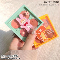 Sweet Mint พาเลตบลัชออน 4 ช่อง