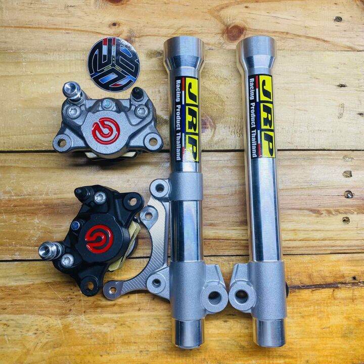 Lighten Front Shock JRP Wave 125 with Brake Caliper 2POT ( Brembo