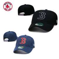 เมเจอร์ลีกหมวกบอสตันสีแดง Sox โค้งปีกหมวกเบสบอลหมวกตีนตุ๊กแกสำหรับผู้ใหญ่ผู้ชาย