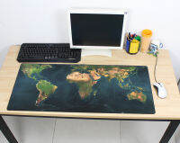 Gaming Mousepad World แผนที่900X400Mm DIY XL เมาส์ขนาดใหญ่ Pad Gamer Edge Locking Pc อุปกรณ์เสริมแล็ปท็อป Padmouse Ergonomic Mat