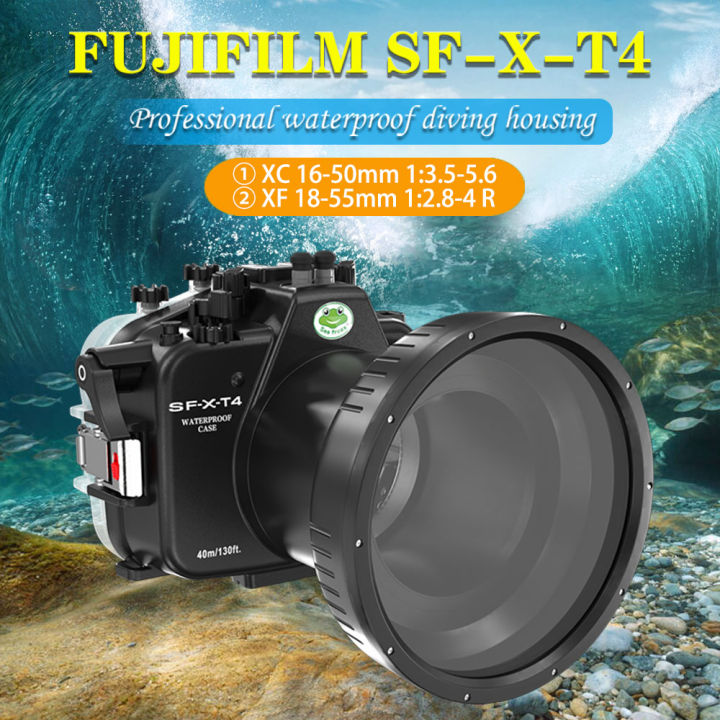 seafrogs-กล้องกันน้ำที่อยู่อาศัยสำหรับ-fujifilm-x-t4ใต้น้ำ40เมตรดำน้ำลึก-x-t4อุปกรณ์ถ่ายภาพ