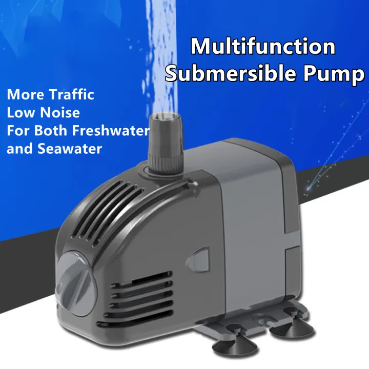 14W 24W 52W Submersible Aquarium Water Pump Fish Tank Powerhead