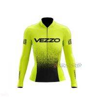 【Hot Sale】embellishembellishเสื้อขี่จักรยานผู้หญิง39; S VEZZO UV แขนยาว CyclingRoupas De Ciclismo