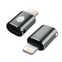 {“》:: PD20W ชาร์จเร็ว USB อะแดปเตอร์ Type-C สำหรับ11 Ipad USB C ตัวเมียเพื่อสายเชื่อมต่อข้อมูลข้อมูลอะแดปเตอร์แปลงเพศชายไลท์นิ่ง