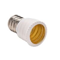 Veli Shy E12 To E14 Bulb Lamp Holder Adapter Socket Converter Light Base Candelabra White