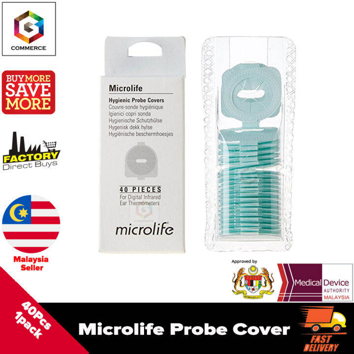 Microlife Hygienic Probe Covers for Digital Infrared Ear Thermometer