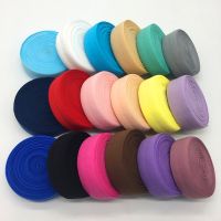 【hot】！ 5Yards/lot 1  (25mm)Elastic Fold Over Elastic Band Ties Hair Accessories Trim