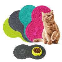 Dog Puppy Cat Feeding Mat Pad Cute Cloud Shape Silicone Dish Bowl Food Feed Placement Accessories Easy Cleaning Pad Mat