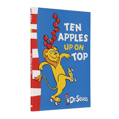 Dr. Seussสมุดวาดภาพระบายสีสำหรับเด็กต้นฉบับภาษาอังกฤษสิบแอปเปิ้ลขึ้นบนด้านบนสิบแอปเปิ้ลดร.Seussหนังสือเด็กเต็มรูปแบบสีหนังสือนิทานเด็กภาษาอังกฤษตรัสรู้ปกอ่อน