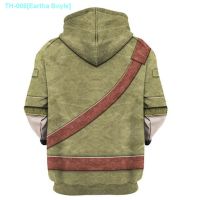 ❏ Eartha Boyle In a hot style of the legend of zelda wilderness breath cos hoodie with paragraph 3 d personality trend jacket fleece