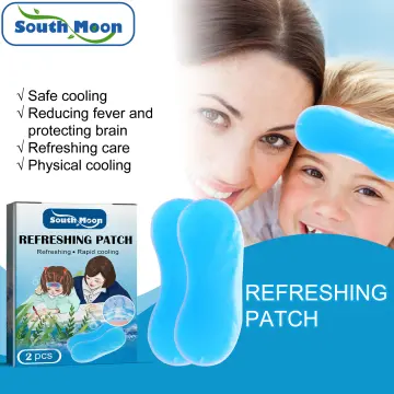 Baby Cooling Fever Discomfort Instant Cooling Soothe Pain Lower Temperature  Cool Headache Pad Fever Down Plaster