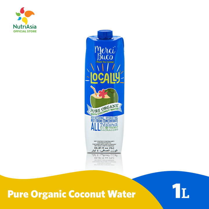 Locally Organic Coconut Water Original 1 L | Lazada PH