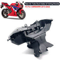 CBR 600RR รถจักรยานยนต์ Ram Air Tube Duct Intake พร้อมขายึดไฟหน้า Fit สำหรับ HONDA CBR600RR 2013-2022 Fairing Stay อุปกรณ์เสริม