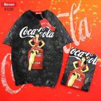 เสื้อยืด ลาย Lady Coca-colaS-5XL