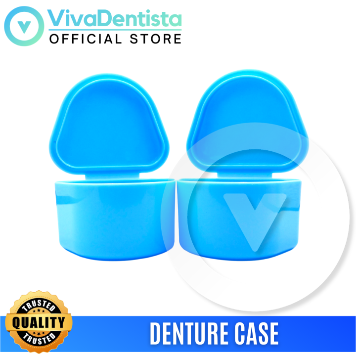 Denture Case (1 pc) Denture Bath VivaDentista Dental Lazada PH