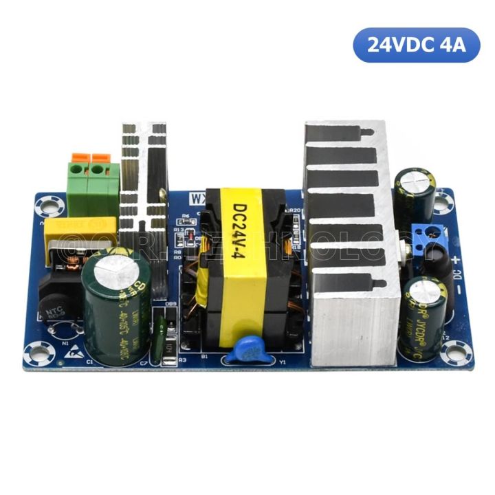 1ชิ้น-aa235-ตัวแปลงไฟ-สวิตช์จ่ายไฟ-สวิตชิ่ง-ac-dc-switching-power-supply-board-100-240vac-to-24vdc-4a-100w