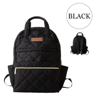 LUXURIOUS DIAPER BACKPACK (Black) กระเป๋าใส่ของอเนกประสงค์ แบบสะพายหลังสุดหรู